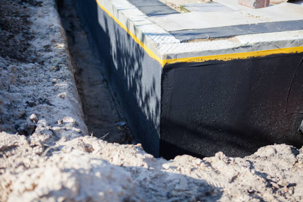 Professional Exterior Waterproofing technician working in Frankfort, IN